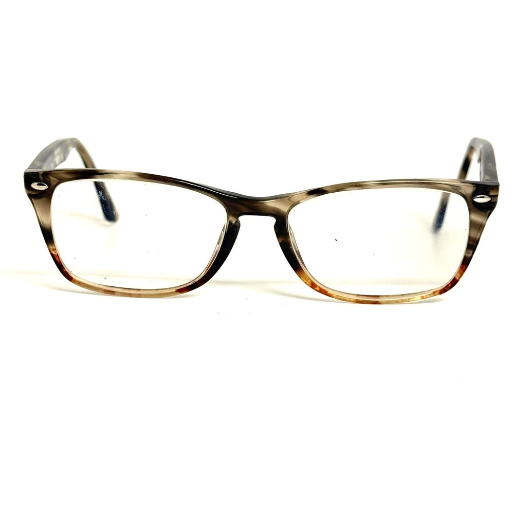Ray-Ban RB 5228M 5837 Striped Tortoise Rectangular Eyeglass Frames 54-17-145